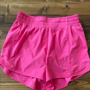 Lululemon Athletica Bright Pink Athletic Shorts